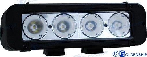 40W LED LIGHT BARS SPOT BEAM BLACK