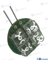 LAMPENEINSATZ 90Âº 4 LED ROT 12V