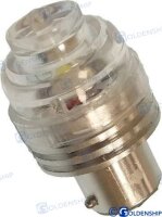 LAMPENEINSATZ 12V-24V 2W BA15D WHITE