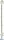 LUZ T.H. DESMONT. BLANCO 66CMS - LED