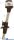 LUZ T.H. TELESC. NEGRA 60CMS - LED