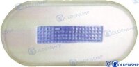 INNEN/AUSSENLICHT OVAL LED BLAU