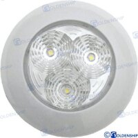LAMPE INNEN 3W 12V-28V WEISS