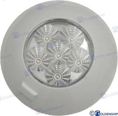 LAMPE INNEN 6W 12V-28V WEISS