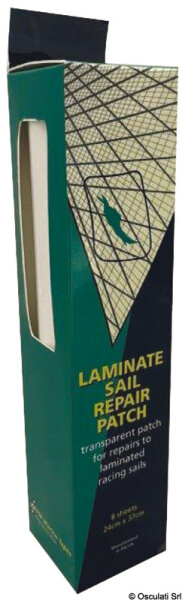 Selbstklebende PSP-Patches f.Regattasegeln 24 x 37 cm