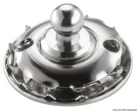 Loxx Druckknopf, Oberteil m. Rändelring