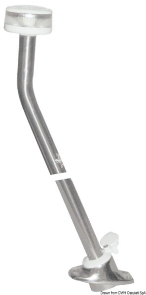 Leuchtstange m. Evoled 360° Led-Licht, weiß 60 cm