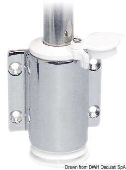 Compact Lampenschaft 100 cm Leuchte weiß