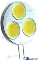 GLÜHBIRNE G4  HORIZONTAL  3LED 4,5W 12V