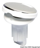 Lampenschaft Wandbefestigung, schwarz 100 cm