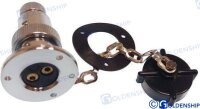 STECKER WASSERDICHT 3 AMP. 2 POLE