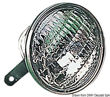 Salingleuchte aus Edelstahl 12 V