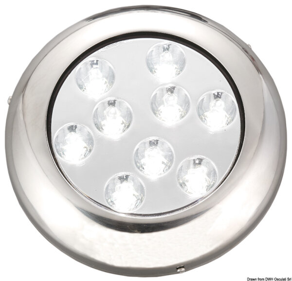 HD LED-Scheinwerfer f.Roll-bar,schwenk 18W 10/30V