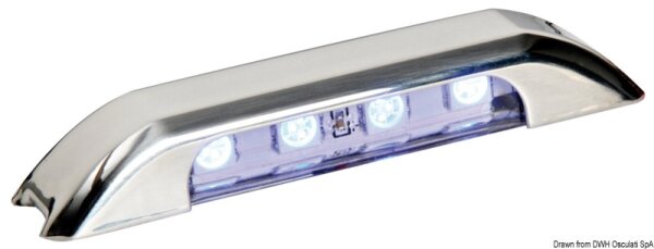 LED-Orientierungslicht m. Frontteil, blau