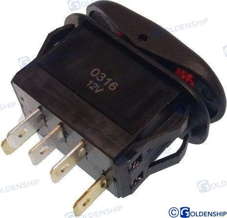 SCHALTER ON-OFF-M.ON 5T ROCKER