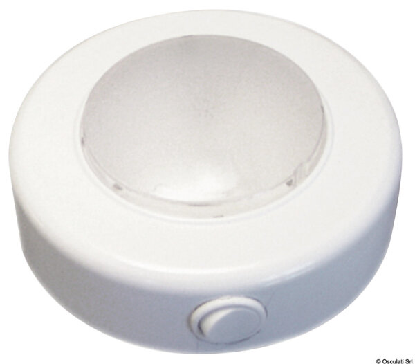 LED-Deckenleuchte f.Außenbereiche, weiß ABS-Körper