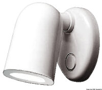 Batsystem Tube Leuchte aus wei&szlig;em ABS 12 LEDs