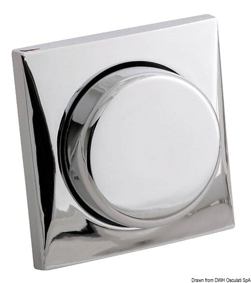 Dimmer 12/24 V f. LED 24 verchromt