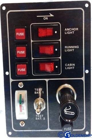 PANEL 3 INT.+TESTER+ENCENDEDOR