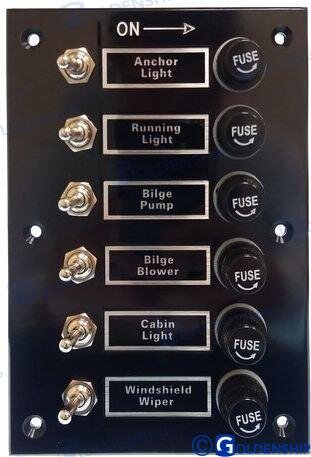 PANEL 6 SCHALTER