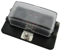 Sicherungskaste f.Mini-Sicherungen 4 Aussgänge