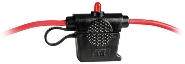 Wasserdichter Sicherungshalter m. Anzeige-LED