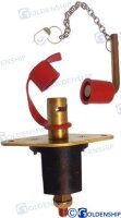 HAUPTSCHALTER MESSING 250 A.