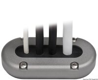 Scanstrut Stopfbuchse, Aluminium mehrfach