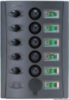 Schalttafel m. automatischen Sicherungen u. 2-LED