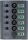 Schalttafel m. automatischen Sicherungen u. 2-LED