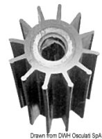 Ersatzflügelrad Pumpe wassergekühlt 152