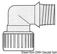 Hydrofix Winkelstück Messing Außen/Innen 1/2"