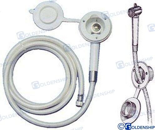 EINBAUDUSCHE  VERTIKAL  PVC 4 M
