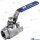 KUGELVENTIL 1" INOX.
