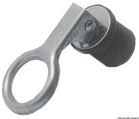 Lenzstopfen aus VA-Stahl 22 mm