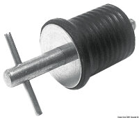Lenzstopfen m. Neoprengummi 22 mm