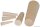 Set of 10 Notfallstopfen aus Holz von 8 bis 38 mm