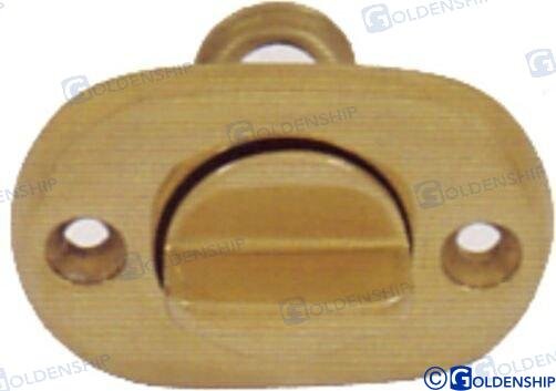 ABLAUF MIT STOPFEN OVAL 54 MM