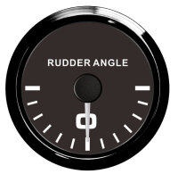 Anzeigeinstrument Ruderausschlag schwarz/schwarz