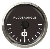 Anzeigeinstrument Ruderausschlag schwarz/poliert