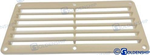 VENTILACIONSGITTER ABS 257 X 123.8MM