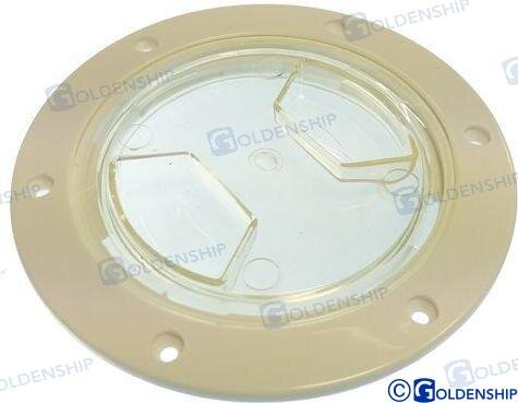 INSPEKTIONSDECKEL 127MM TRANSPARENTE