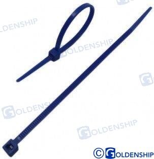 BRÃœGEL NYLON 100X2,5 BLAU (PACK 100)