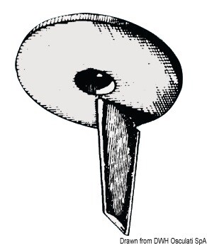 Finnanode aus Zink Honda 25/50 PS