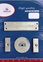 Anoden-Set f. Mercury 75>115 EFI Zink