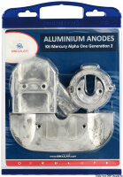 Anoden-Set Alpha I Aluminium