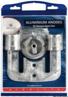 Anoden-Set Bravo I Aluminium