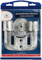 Anoden-Set Bravo II/III Aluminium