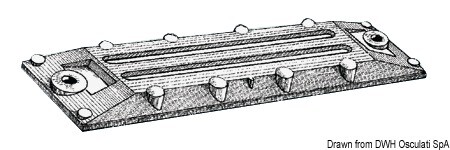 Plattenanode Honda 75/225 PS