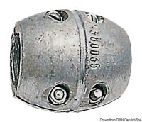 Wellenanode nußförmig 19 mm (3/4")